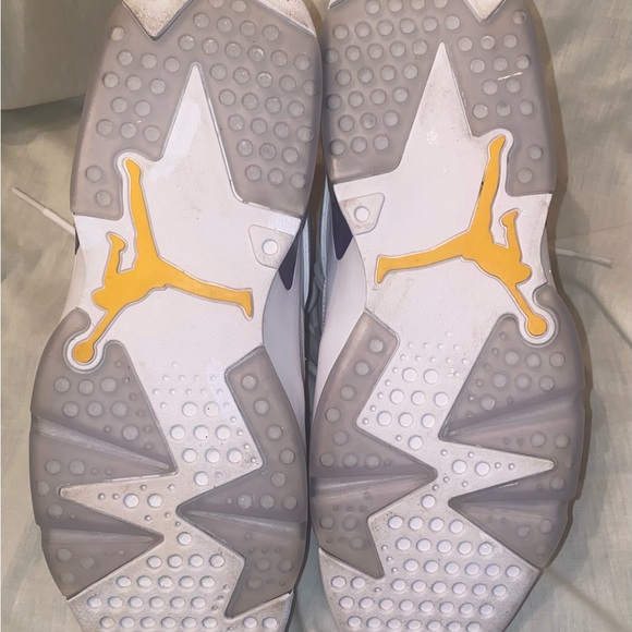 Jordan FLTCLB \'91 White and Gold Sneakers